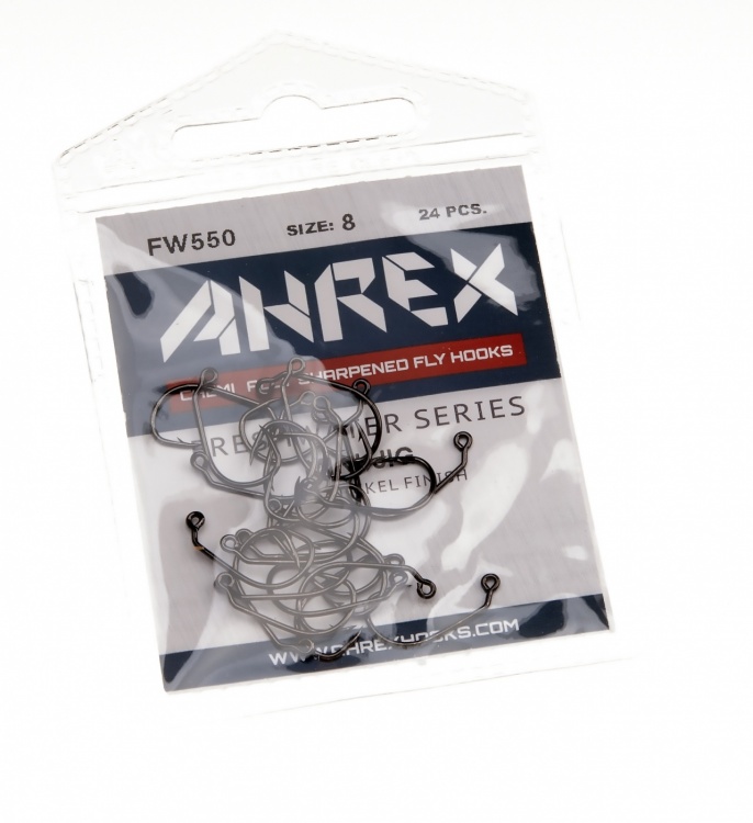 Ahrex Fw550 Mini Jig Barbed #14 Trout Fly Tying Hooks